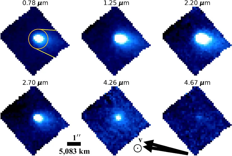 JWST Otkrio CO2 i Buđenje Centaura 450P/LONEOS: Ledeno Telo Na Putu Ka Kometu