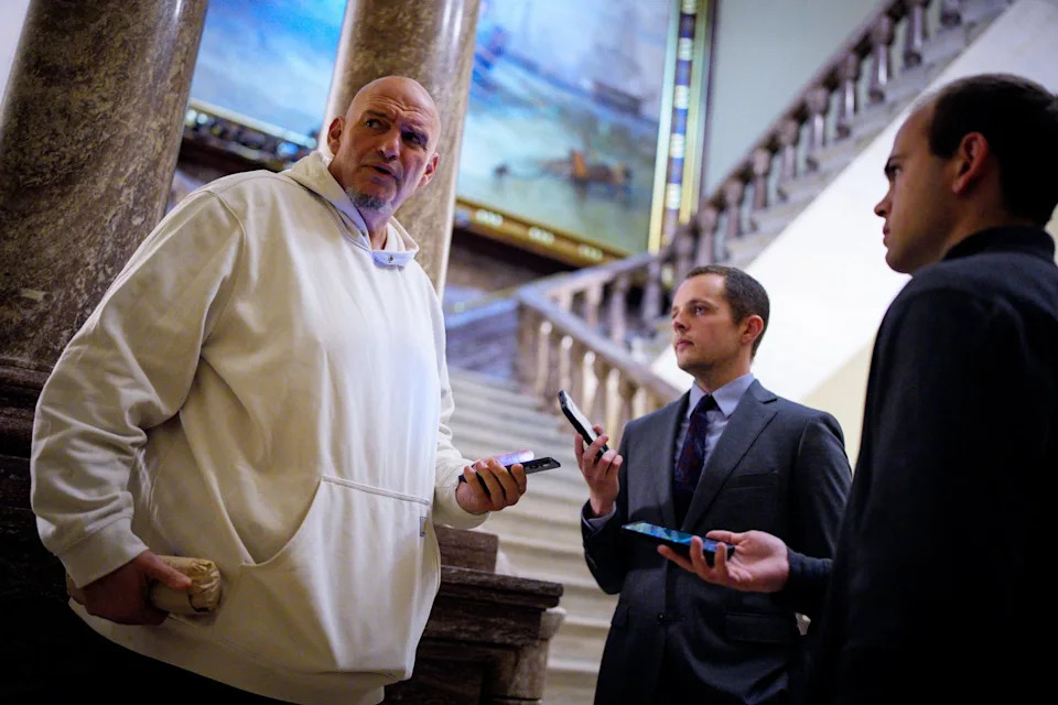 Fetterman Dismisses Wall Street Journal Profile as a 'Hit Piece' by 'Disgruntled' Ex-Staffers