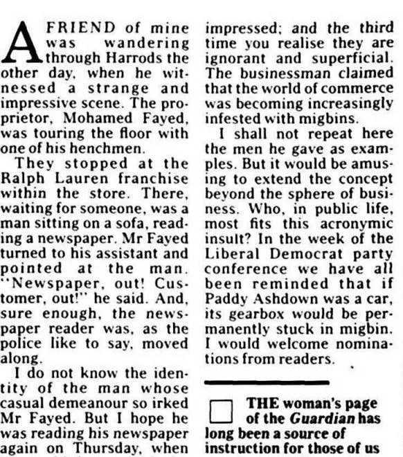 If Only I'd Been Heeded Over Mohamed Fayed: Dominic Lawson Revisits His 1994 Columns