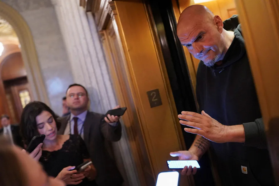Is John Fetterman Still a Democrat? Polls, A 'Red Line' on Israel and What Comes Next