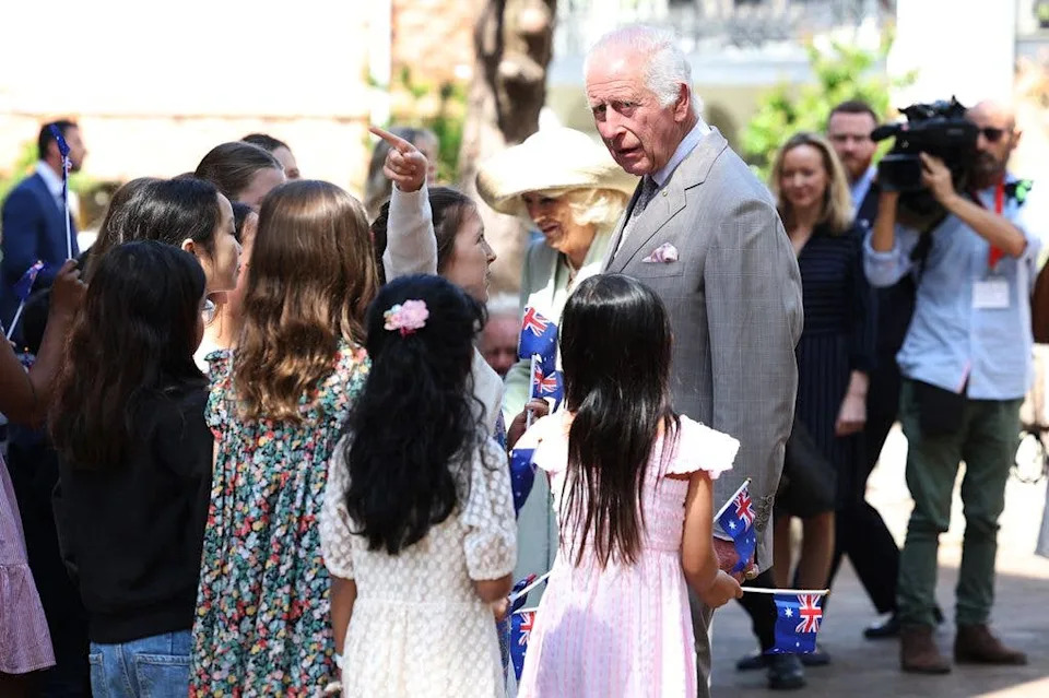 King Charles and Queen Camilla Greet Crowds at Sydney Church as Australian Tour Begins