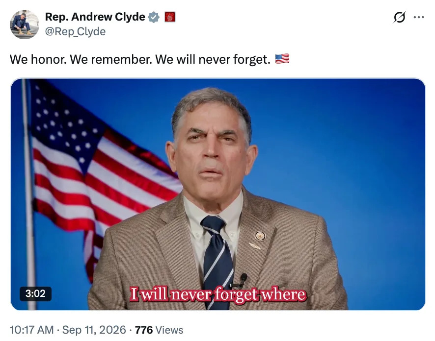 Republicans Who Voted Down 9/11 Families’ Relief Are Posting ‘Never Forget’ Messages — MeidasTouch Flags the Contrast