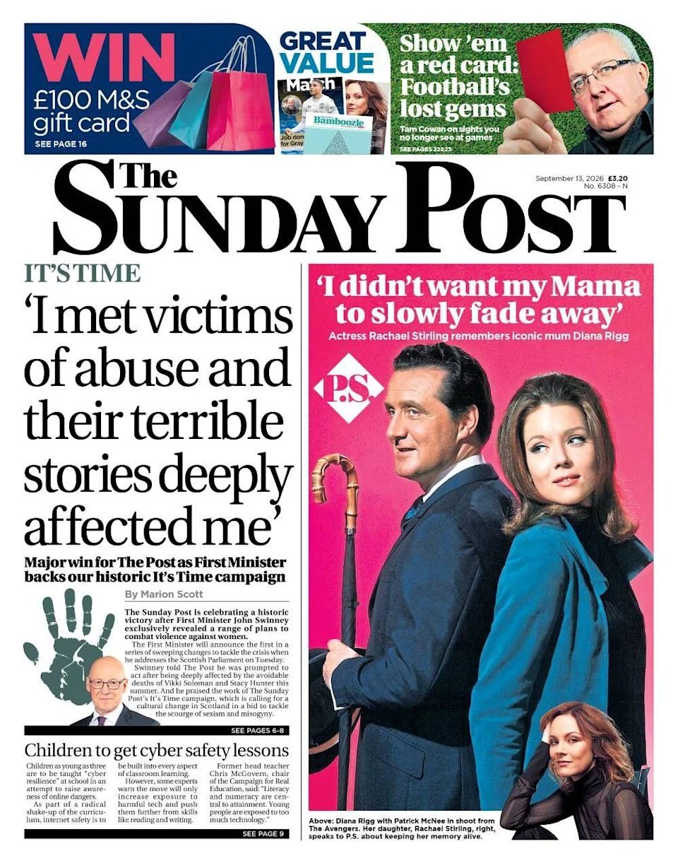 Salmond Files 'Withheld' and Reform's £72m 'War Chest' Lead Scotland's Front Pages