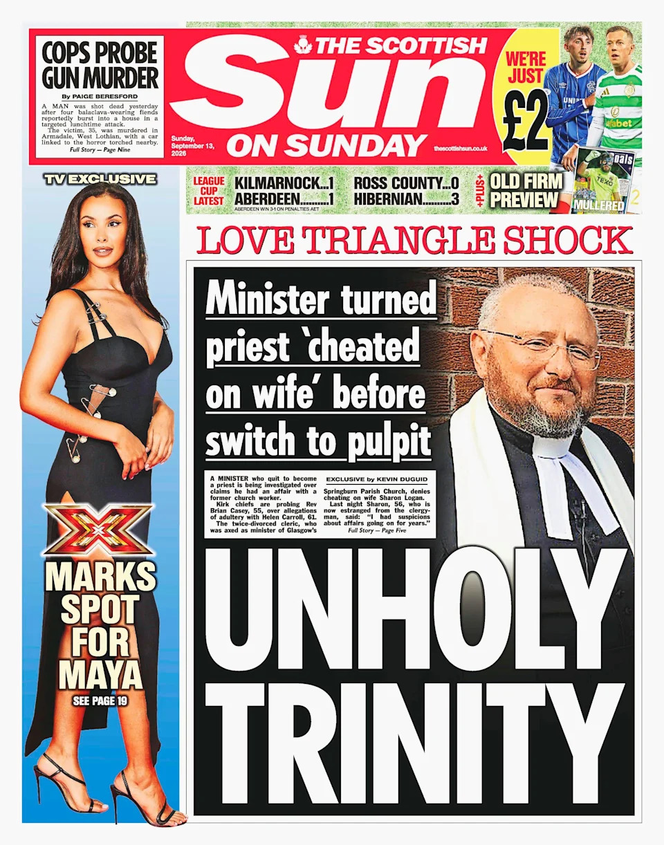 Salmond Files 'Withheld' and Reform's £72m 'War Chest' Lead Scotland's Front Pages