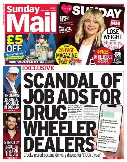 Salmond Files 'Withheld' and Reform's £72m 'War Chest' Lead Scotland's Front Pages