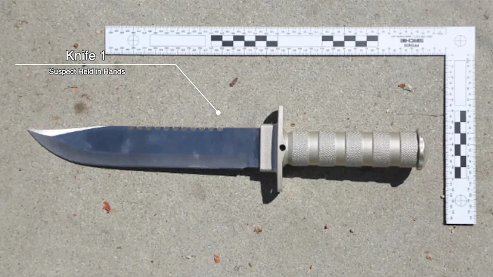 Bodycam Shows Knife-Wielding Man Charge Officer in Crowded Santa Monica Park; One Fatal Shot