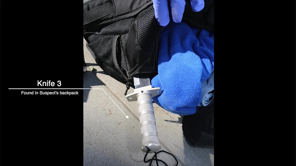 Bodycam Shows Knife-Wielding Man Charge Officer in Crowded Santa Monica Park; One Fatal Shot
