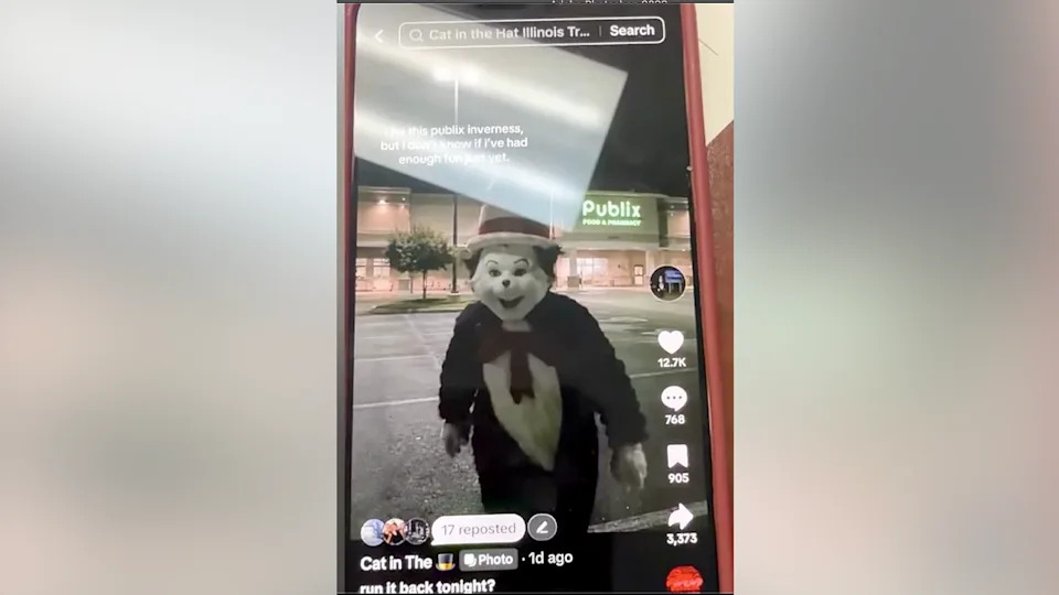 Sinister 'Cat in the Hat' Trend Prompts School Alerts After Costumed Figure Allegedly Chases Teen in Canada