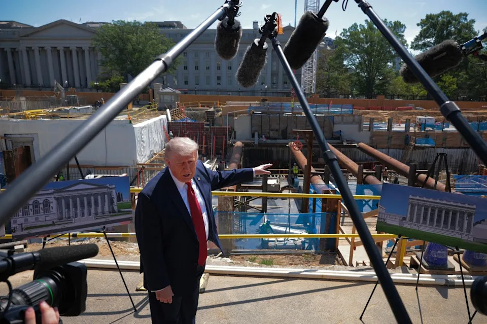 Trump Unveils Lavish Interior Renderings of Controversial New White House Ballroom