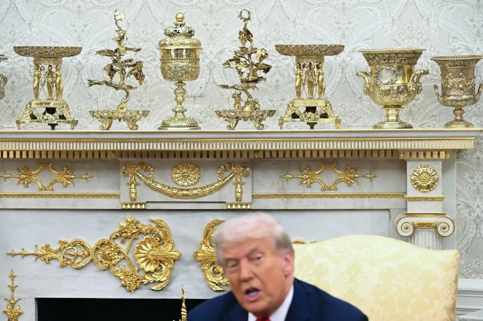 Trump Unveils Lavish Interior Renderings of Controversial New White House Ballroom
