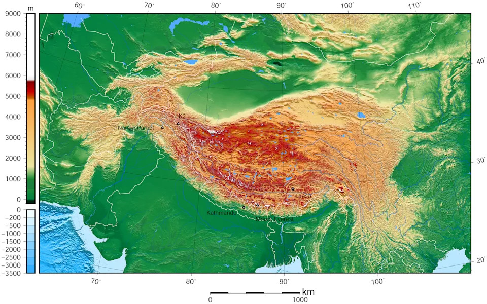Kako toplota Tibetskog pločja pojačava atmosferske reke i izaziva obilne padavine u Kaliforniji