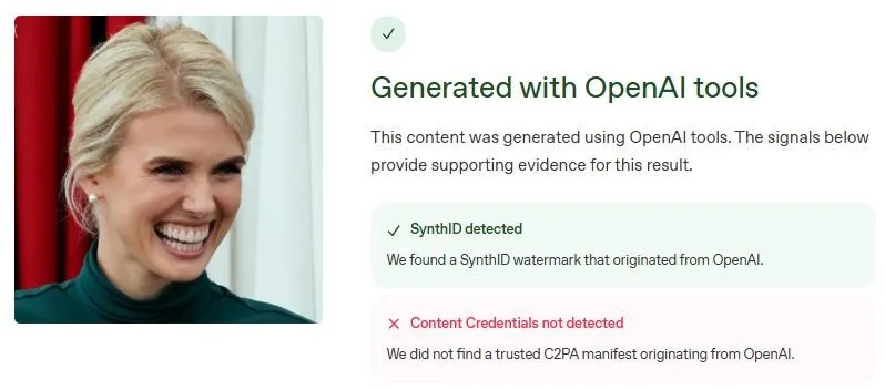 Fact Check: Viral Photo Of Natalie Harp’s Exaggerated, Toothy Grin Is AI-Altered