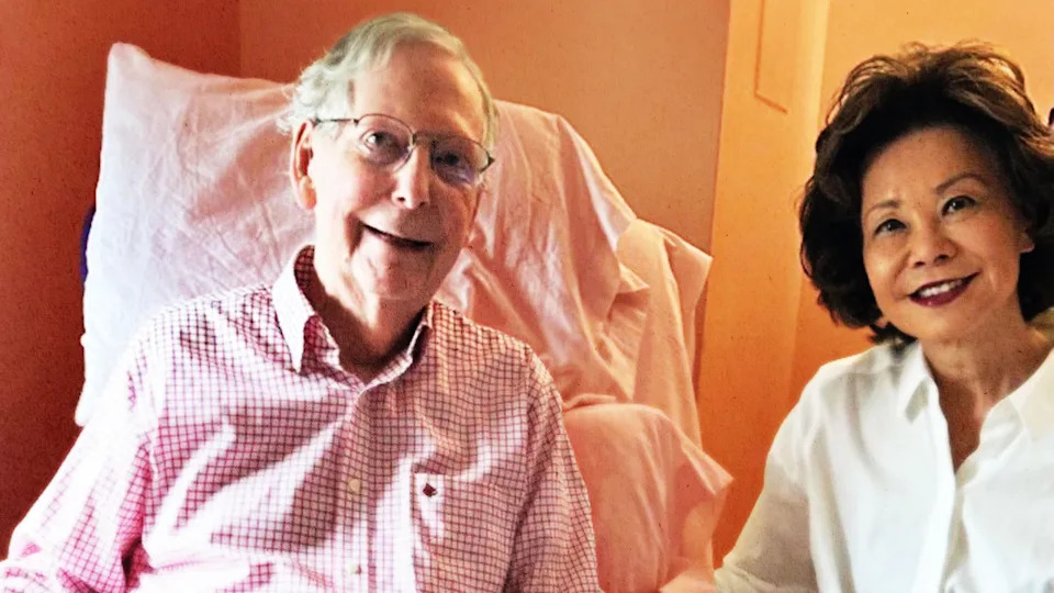 Elaine Chao Deletes and Reposts Odd Social Post as Mitch McConnell Reemerges — Questions Grow Over Transparency