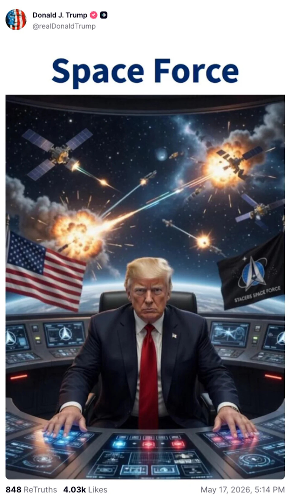 Psychiatrist Warns AI-Generated 'Nuclear' Images Are Dangerous — Urges Trump’s Doctors To Speak Out