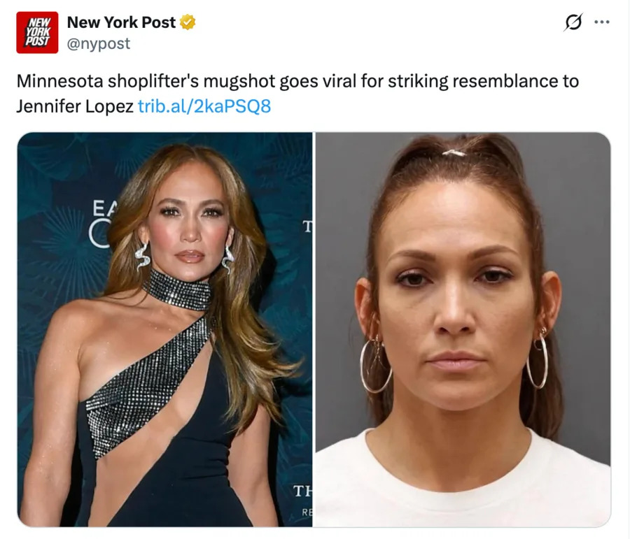Fact Check: Viral 'Jennifer Lopez' Mugshot Was AI‑Generated — Not Cyrena Anne Quast's Real Booking Photo