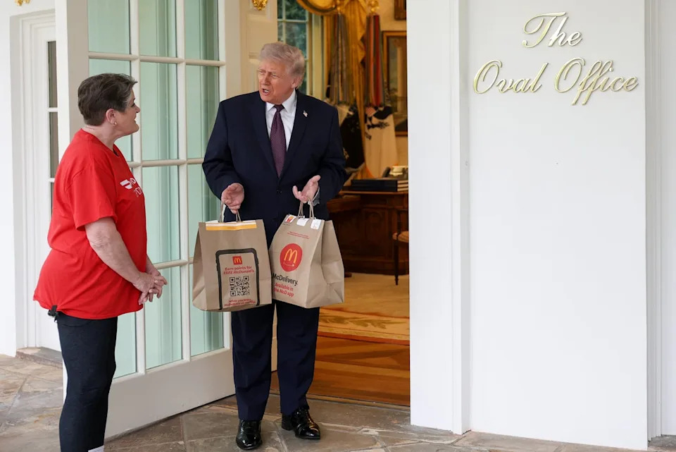White House Thanks Trump for Wendy's Yellow-Packaging Comeback — Social Media Pushes Back