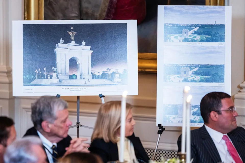 FAA Clears Trump's 250-Foot D.C. Arch — But Requires an 'Eternal Flame' and Floodlights