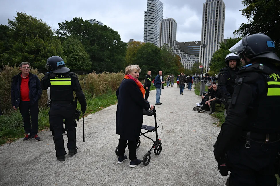 Violence Erupts in The Hague: Riot Police Break Up Far-Right Protest After March Ban