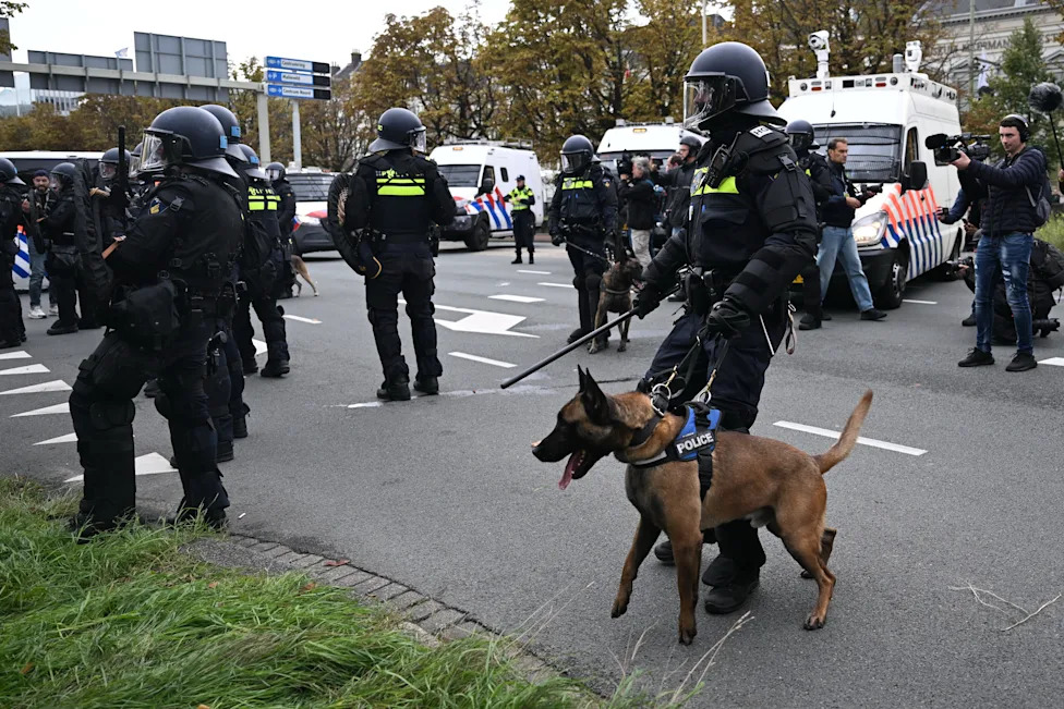Violence Erupts in The Hague: Riot Police Break Up Far-Right Protest After March Ban