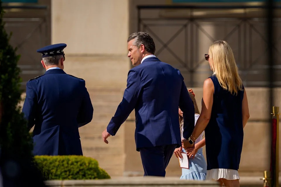 Hegseth Brings Wife to Texas A&M After Staff 'Yoko Ono' Nickname Leak — Pentagon Defends Her Role
