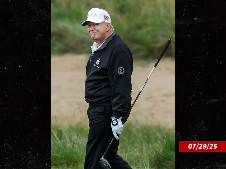 Trump Pardons PGA Caddy Eric Larson, Clearing Way For Him To Travel To British Open