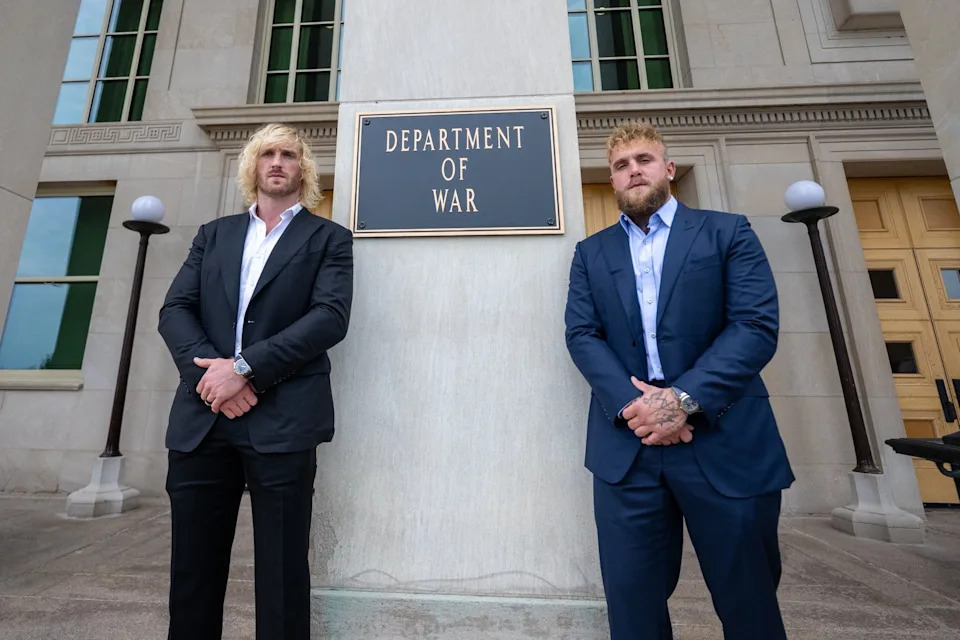 Pete Hegseth Hosts Logan and Jake Paul at the Pentagon, Sparks Questions About Visit