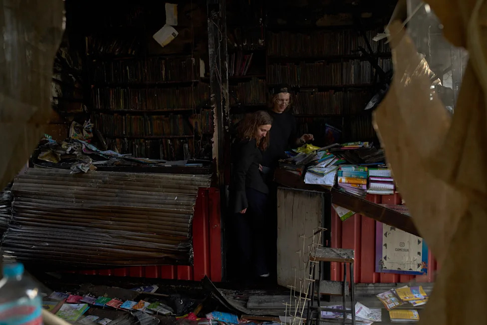 Russian Strikes Turn Millions Of Ukrainian Books To Ash, Threatening Literary Future