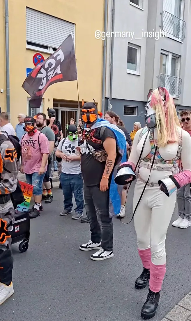 Fact Check: Viral “Furries” Clip Shows Brühl Pride, Not An Anti‑AfD Protest