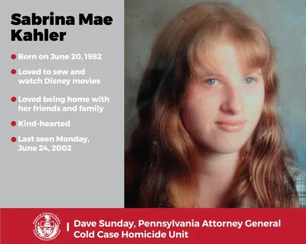 Suspect Arrested in 2002 Disappearance of Sabrina Kahler as Search for Remains Continues