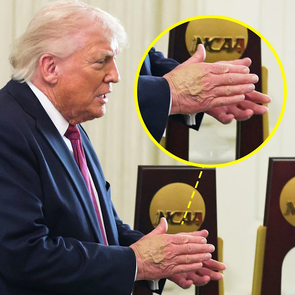 Video Shows Trump Using Throw Pillow On Sagging Sofa During Macron Visit — Renewed Scrutiny Of His Health