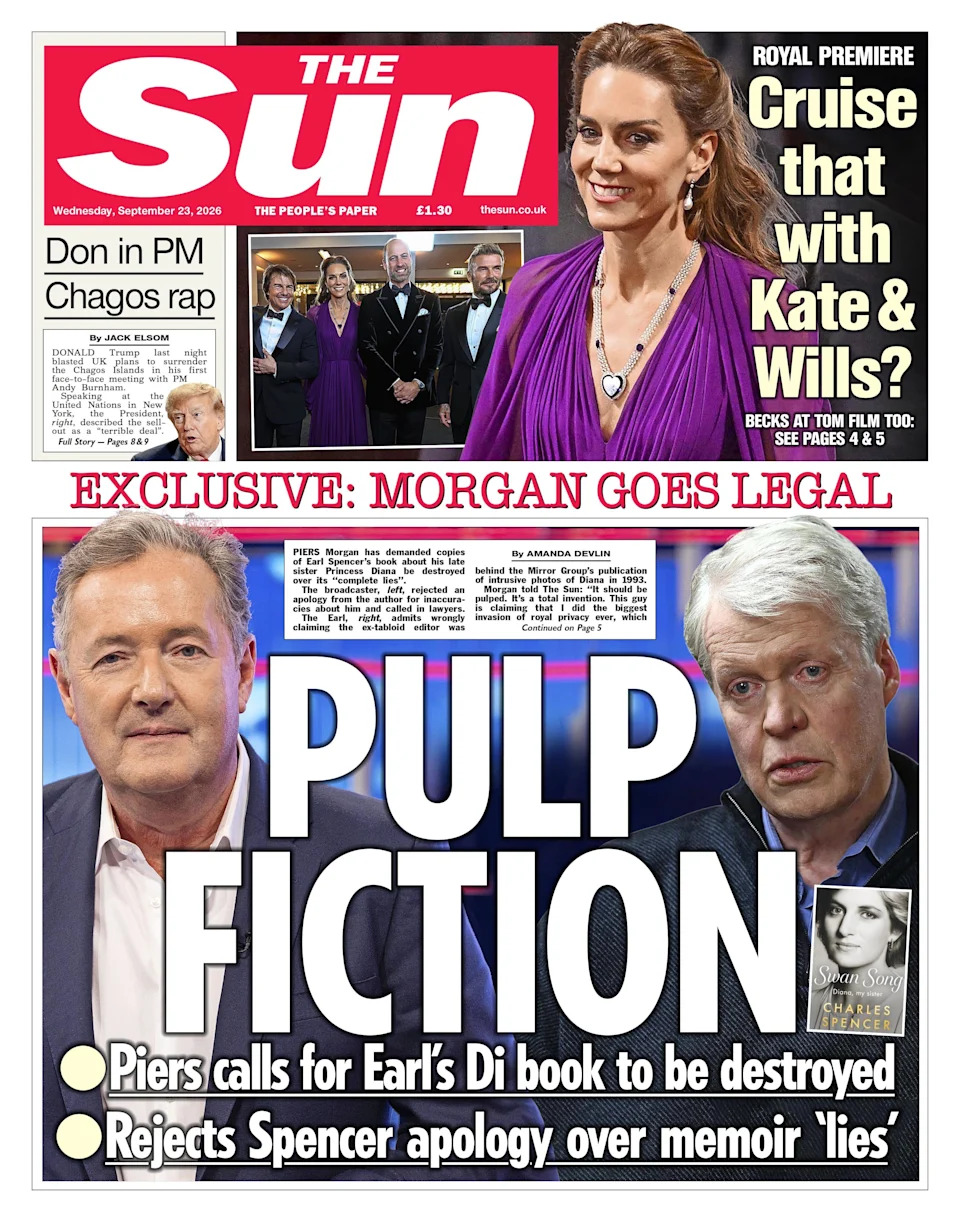 Burnham Meets Trump: Chagos Deal In Doubt as El Niño Death Toll Warning Dominates Front Pages