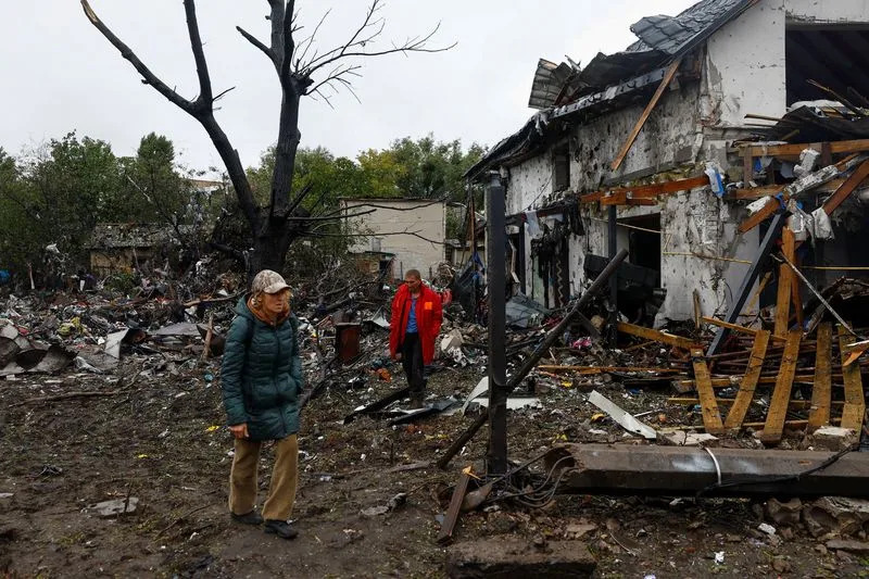 Russian Drone and Missile Strikes Kill Eight in Ukraine; Kyiv Maternity Clinic and Kharkiv Farm Hit