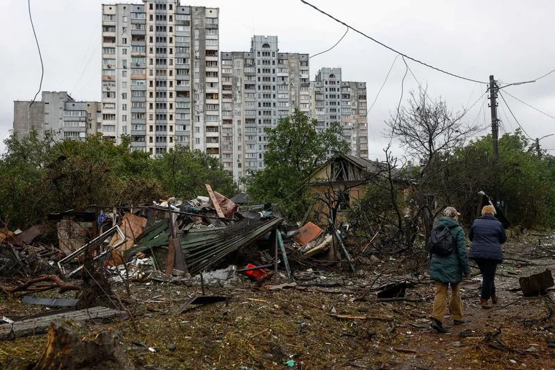 Russian Drone and Missile Strikes Kill Eight in Ukraine; Kyiv Maternity Clinic and Kharkiv Farm Hit