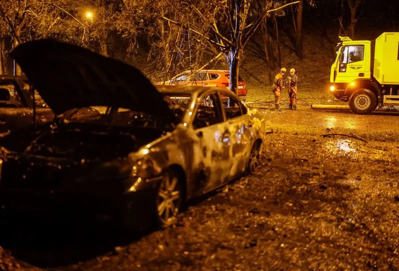 Russian Drone and Missile Strikes Kill Eight in Ukraine; Kyiv Maternity Clinic and Kharkiv Farm Hit