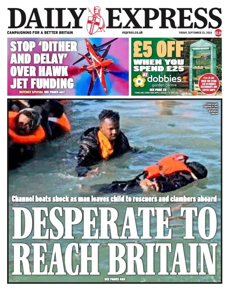Front Pages: Xi Calls For Peaceful Coexistence; Fury vs Joshua Confirmed — NHS Under Severe Strain, Migrant Crossings And High-Profile Stories Dominate