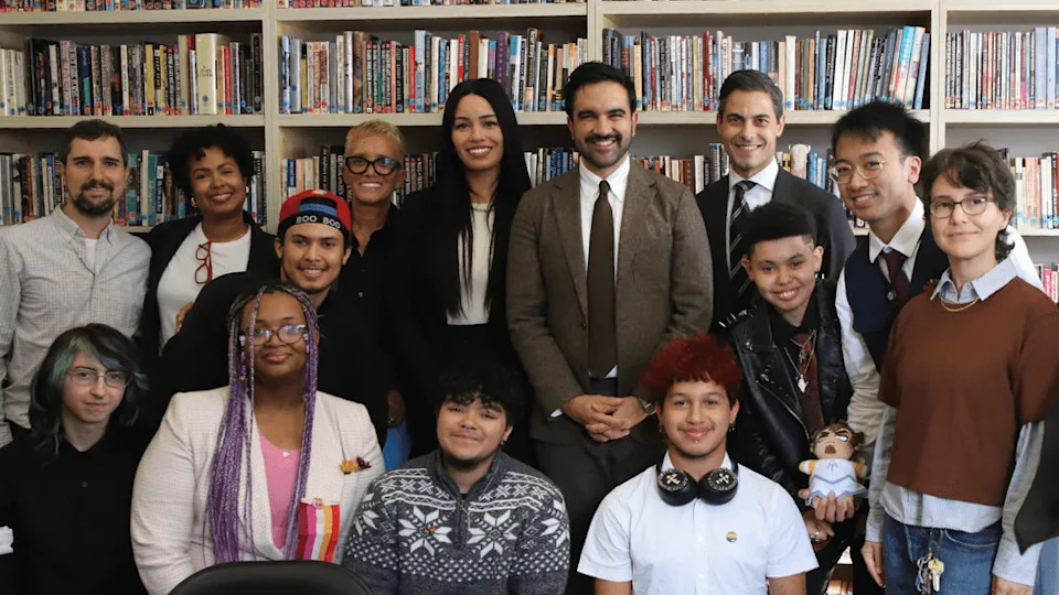 Dutch Prime Minister Rob Jetten Tours Manhattan LGBTQ+ Archive, Meets Youth Empowered by the Center