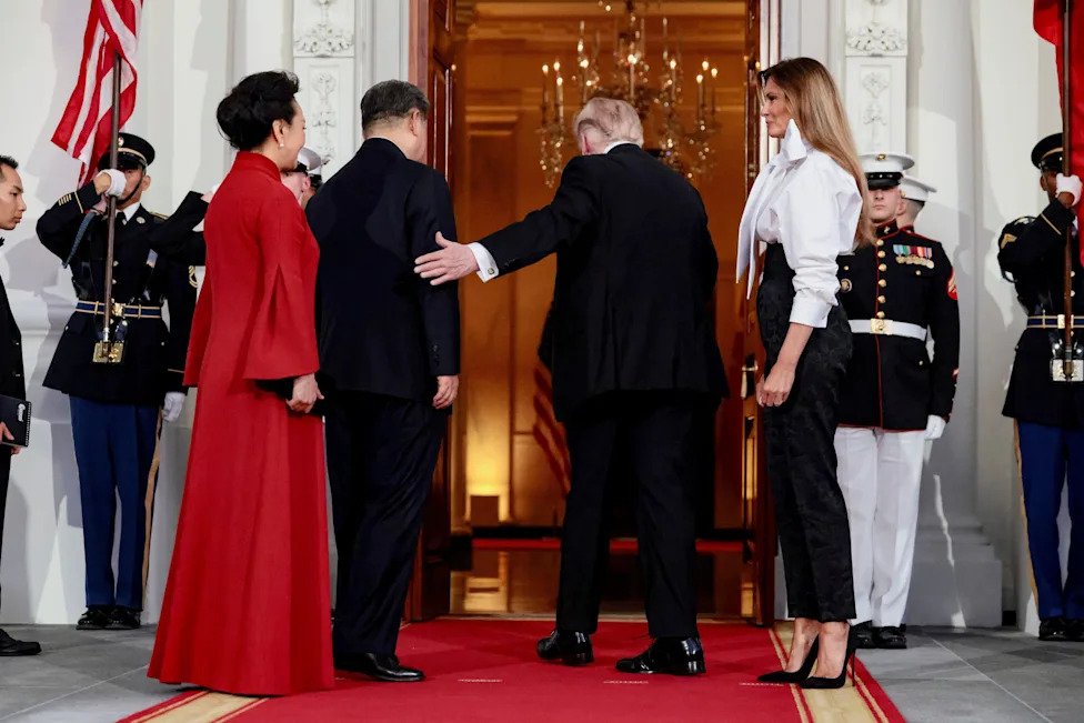 Trump Hosts Xi at White House State Dinner: Wild Mushrooms, Tech Titans and Diplomatic Gifts