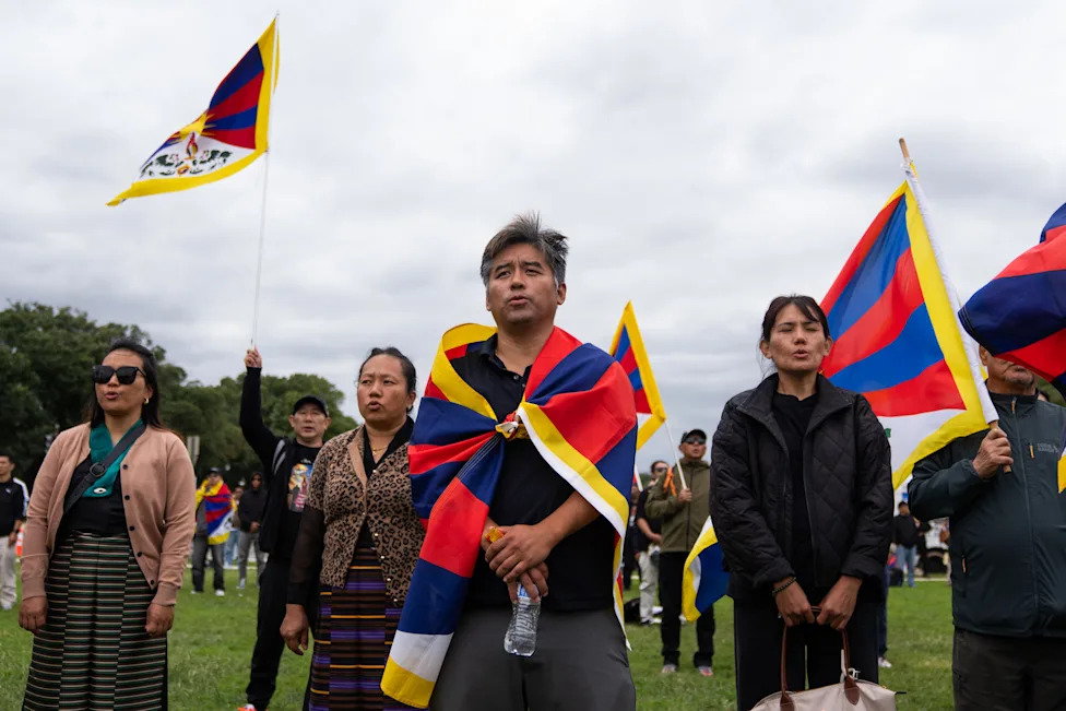 Protests Ring Out Near White House as Xi Jinping Visits; Calls Grow for Tibet, Hong Kong and Taiwan