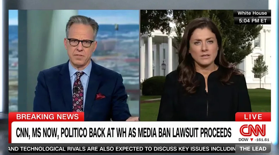 Live On Air: CNN Reporter Kristen Holmes Rebukes Trump Over Claims He Was ‘Lied To’ About Media Coverage