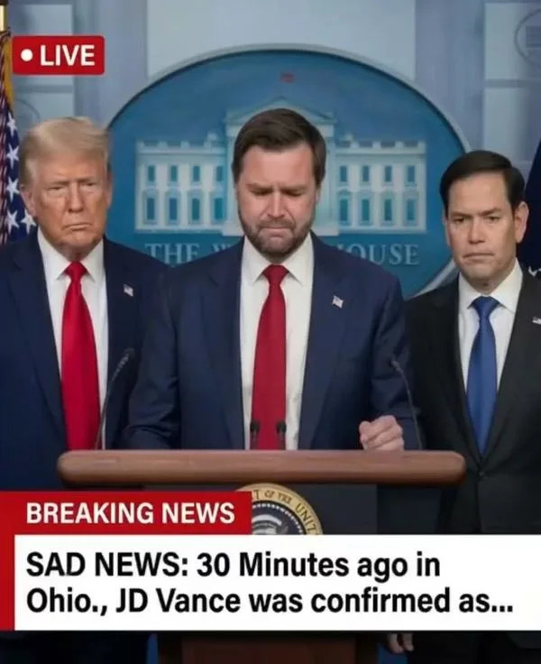 Fact Check: Viral 'Sad News — 30 Minutes Ago in Ohio' JD Vance Clip Is AI-Generated Clickbait