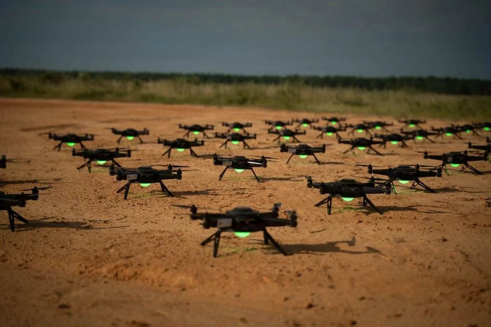 U.S. Army Stress-Tests Air Defenses With Massive Drone Swarms at Fort Bragg