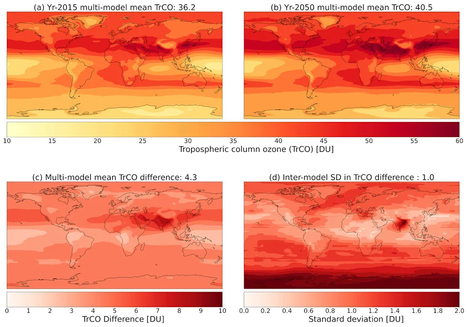 Ozone Recovery Could Add Unexpected Warming — New Study Finds ~0.27 W/m² by 2050