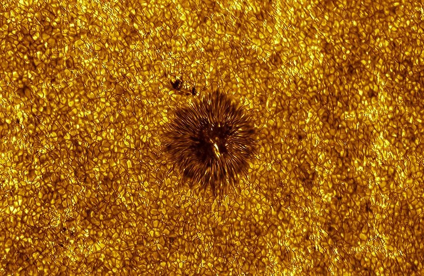 Award-Winning Astrophotographer Miguel Claro Captures Ultra-Detailed Close-Up of Sun’s Surface