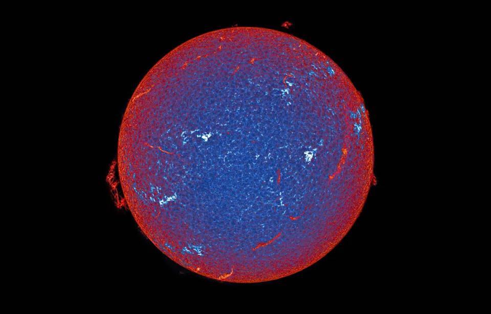 Award-Winning Astrophotographer Miguel Claro Captures Ultra-Detailed Close-Up of Sun’s Surface