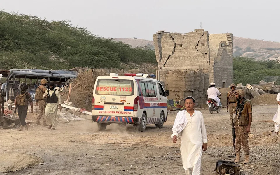 Suicide Bomber Rams Explosive-Laden Tractor Into Pakistan Police Checkpoint, Killing 12