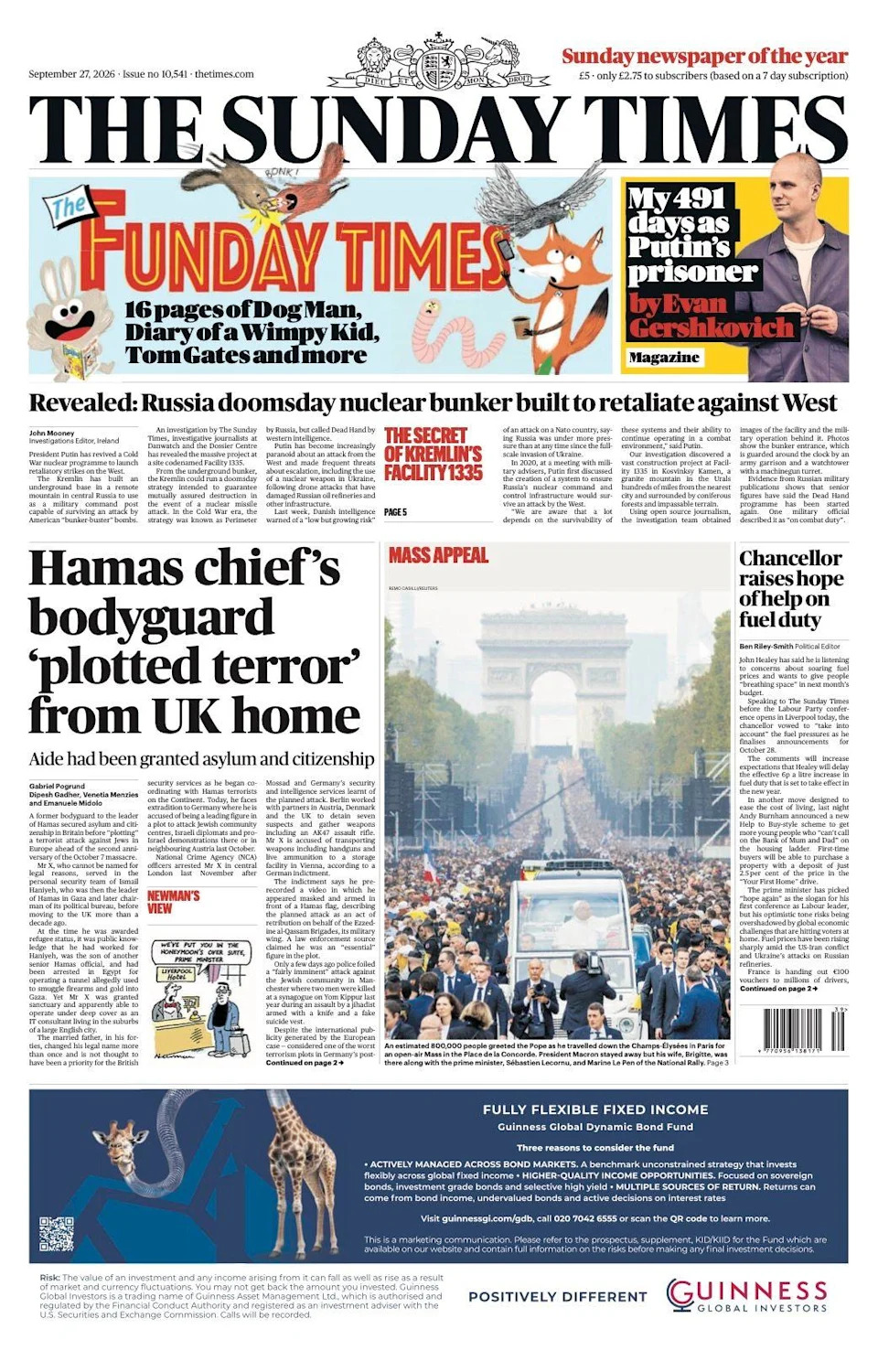 Sunday Papers Roundup: Noel Gallagher 'Gutted' Over Man City Ruling — Global IVF Collapse Leaves Patients in Limbo