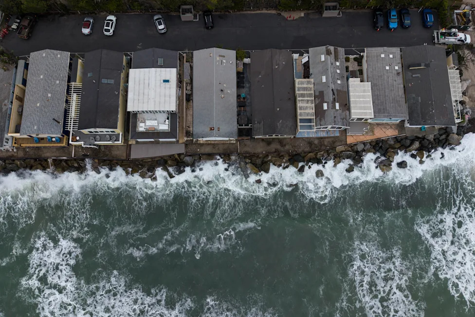 Sea-Level Rise Shrinks San Clemente Beach and Puts Key Coastal Rail Line at Risk
