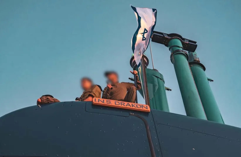 INS Drakon: Israel's New Long-Endurance Submarine Could Extend Navy Reach To Iran, Yemen