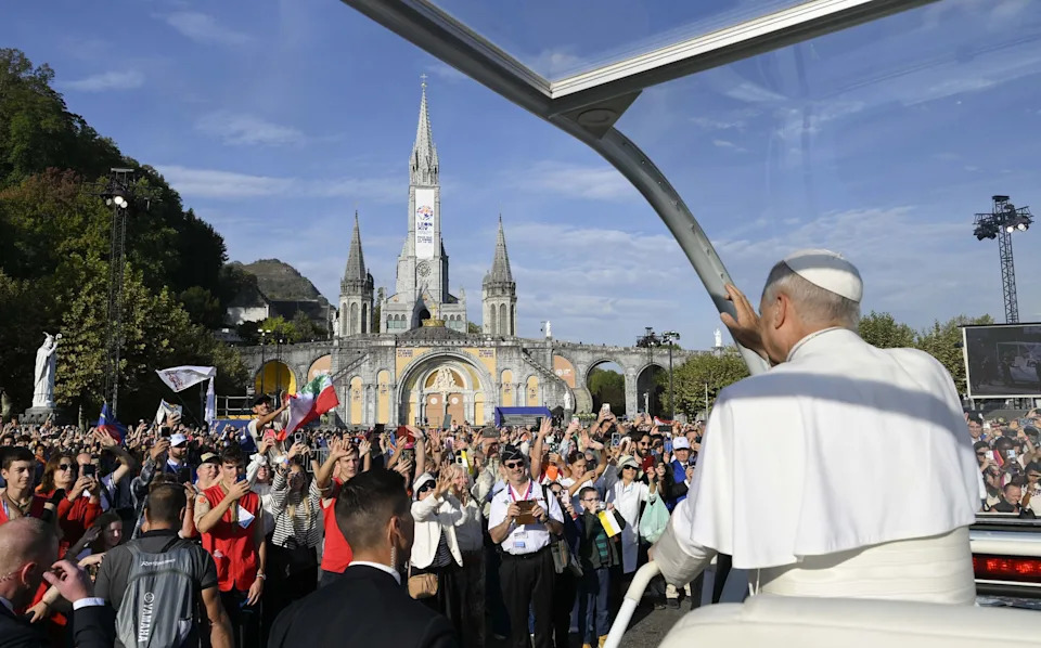 Mosaics By Accused Priest Covered At Lourdes Ahead Of Pope Leo XIV’s Visit — Survivors Praise Move, Criticise Vatican