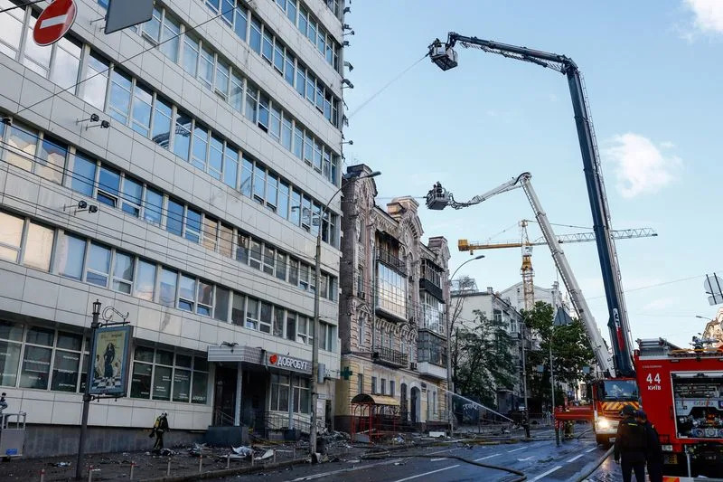 Russian Jet-Powered Drones Strike Ukraine; Kyiv's National Academy Of Sciences Hit — At Least Nine Dead